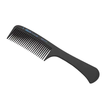 Расческа карбоновая с рукояткой / Carbon Comb Handle