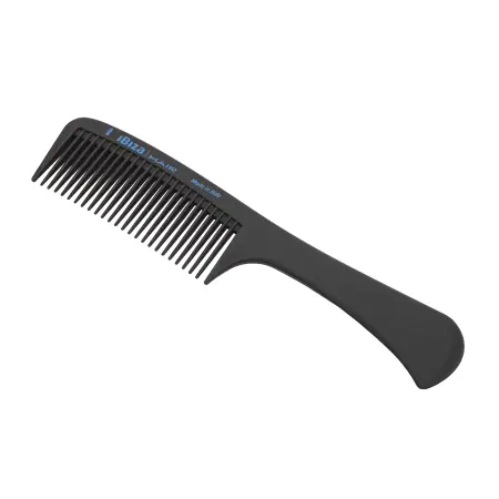 IBIZA HAIR Расческа карбоновая с рукояткой / Carbon Comb Handle - 1