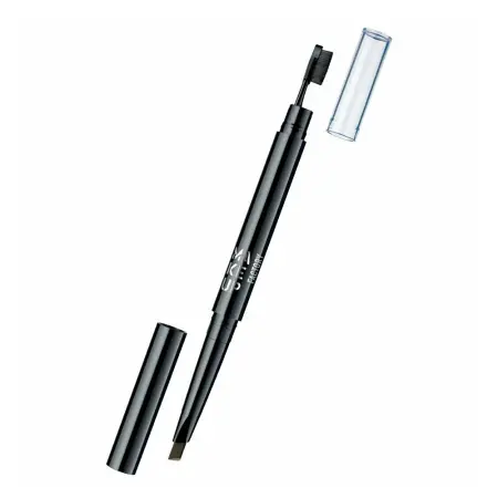 MAKE UP FACTORY Карандаш автоматический для бровей, 07 темный серо-коричневый / Triangle Brow Styler 0,25 гр - 3