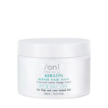 VON-U Маска-реконструктор с кератином / KERATIN Repair Hair Mask 300 мл - 1