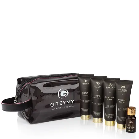 GREYMY Набор миниатюр для блеска волос Brilliant Shine Set Travel - 3