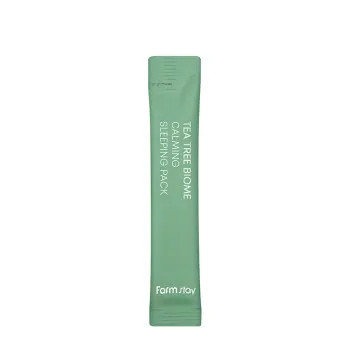 Маска ночная успокаивающая для лица с чайным деревом / Tea Tree Biome Calming Sleeping Pack 4 мл
