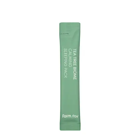 FARMSTAY Маска ночная успокаивающая для лица с чайным деревом / Tea Tree Biome Calming Sleeping Pack 4 мл - 1