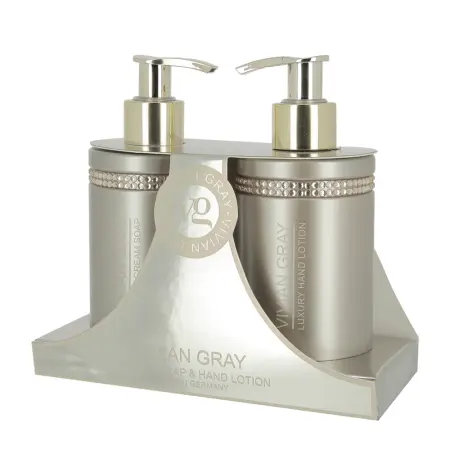 VIVIAN GRAY Набор для рук Коричневый кристалл (крем-мыло 250 мл + лосьон 250 мл) Vivian Gray Set Brown Crystal - 1