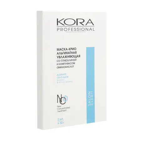 KORA Маска-крио альгинатная увлажняющая / Kora Professional 2*30 гр - 2