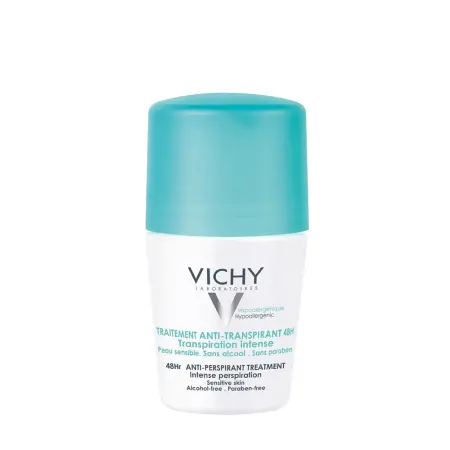 VICHY Дезодорант шариковый регулирующий избыточное потоотделение 48 часов / Deodorant 50 мл - 1