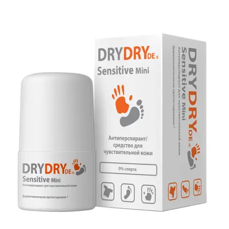 DRY DRY Антиперспирант для чувствительной кожи / DryDry De Sensitive mini 20 мл - 2
