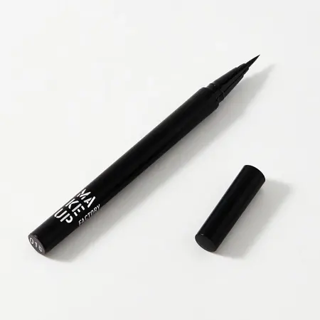 MAKE UP FACTORY Подводка жидкая для глаз, 01 черный / Calligraphic Eye Liner 0,55 мл - 2