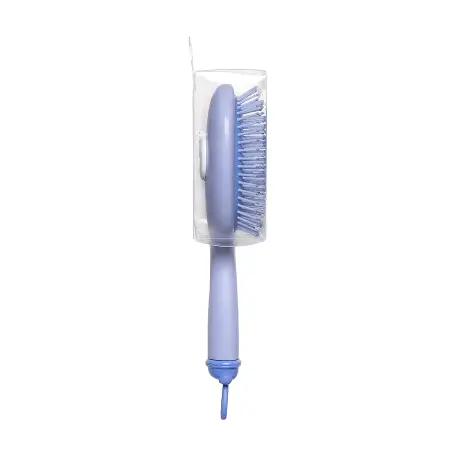 SOLOMEYA Расческа массажная для волос милый мишка, голубая / Cute Bear Massage Hair Brush Blue - 7