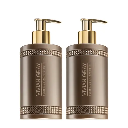 VIVIAN GRAY Набор для рук Коричневый кристалл (крем-мыло 250 мл + лосьон 250 мл) Vivian Gray Set Brown Crystal - 2