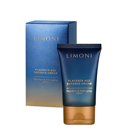 LIMONI Крем антивозрастной для лица с плацентой / PLACENTA AGE DEFENCE CREAM 50 мл - 2