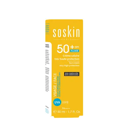 SOSKIN Флюид солнцезащитный SPF50 / Low-Tox® Sun Cream Fluid 50 мл - 3