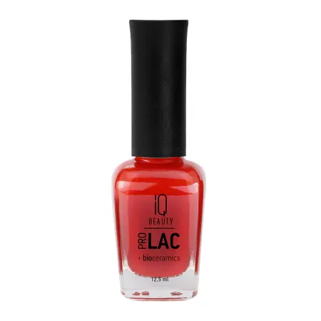 IQ BEAUTY 021 лак для ногтей укрепляющий с биокерамикой / Nail polish PROLAC + bioceramics 12.5 мл - 1