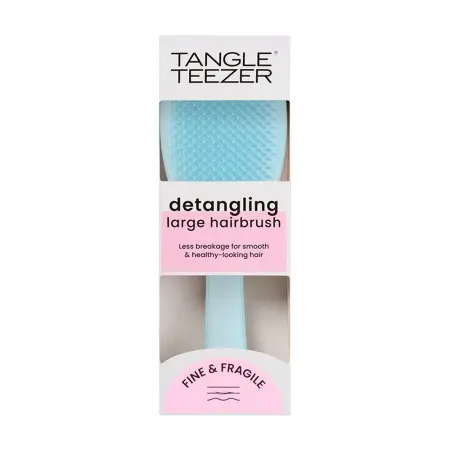 TANGLE TEEZER Расческа для волос / The Large Ultimate Detangler Fine & Fragile Seafoam Blue - 5