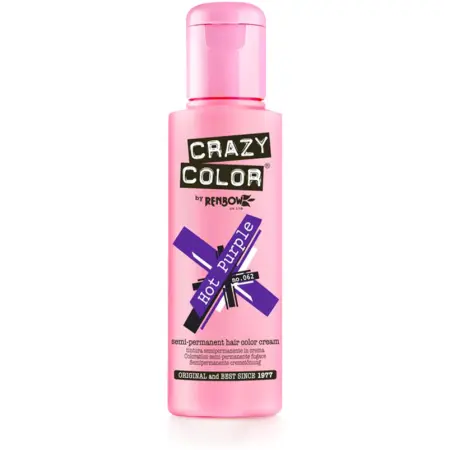 CRAZY COLOR Краска для волос, пикантный пурпур / Crazy Color Hot Purple 100 мл - 2