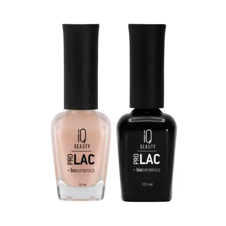 IQ BEAUTY 062 лак для ногтей укрепляющий с биокерамикой / Nail polish PROLAC + bioceramics 12.5 мл - 4