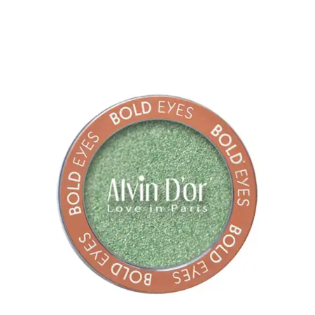 ALVIN D OR Тени для век, тон 08 зеленый перламутр / Bold Eyes green pearls 0,29 гр - 1