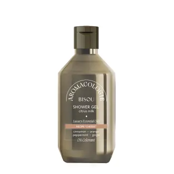 Гель для душа с цитрусовым молочком / BISOU Aromacologie 405 гр