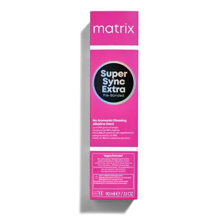 MATRIX 6NN краситель без аммиака, темный блондин глубокий натуральный / Super Sync Extra 90 мл - 3