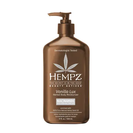 HEMPZ Молочко увлажняющее для тела Люкс Ваниль / Hempz Beauty Actives Vanilla Lux Herbal Body Moisturizer 500 мл - 1