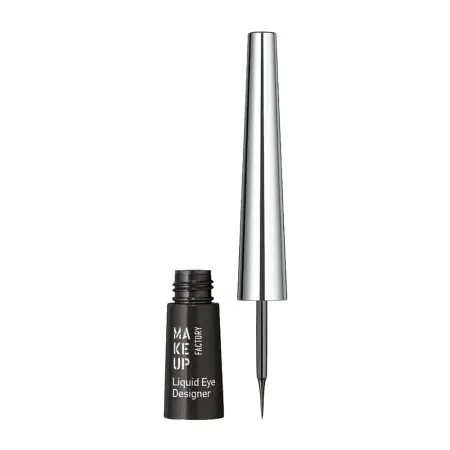 MAKE UP FACTORY Подводка жидкая для глаз, 01 черный / Liquid Eye Designer 2,5 мл - 1