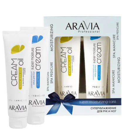 ARAVIA Professional Набор кремов Суперувлажнение (крем для рук 100 мл + крем для ног 100 мл) / Super Moisturizing Care - 1