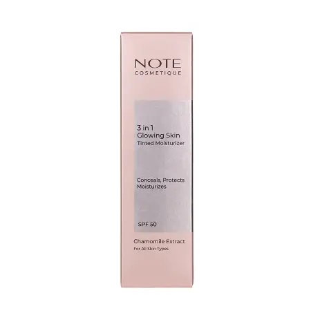 NOTE Крем увлажняющий 3в1 с тональным эффектом для сияющей кожи / 3in1 Glowing Skin Tinted Moisturizer 30 мл - 2
