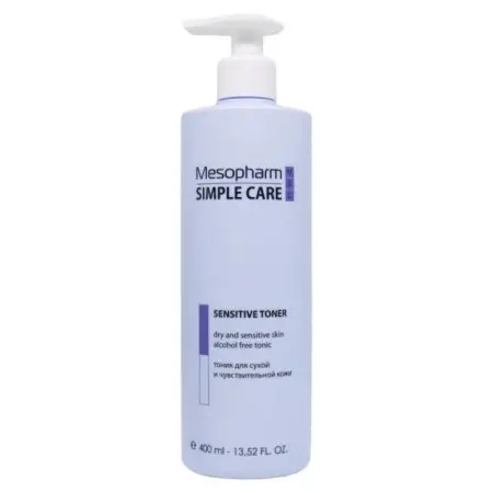 MESOPHARM PROFESSIONAL Тоник для сухой и чувствительной кожи лица / SENSITIVE TONER 400 мл - 1