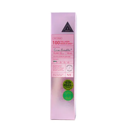 VT Cosmetics Сыворотка для лица с коллагеном и спикулами / 100 VT COLLAGEN REEDLE SHOT 100 50 мл - 2
