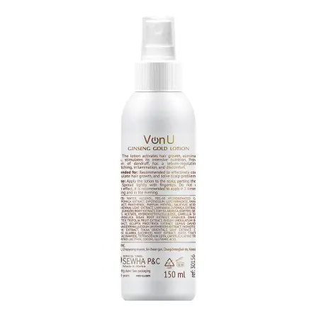 VON-U Лосьон для роста волос с экстрактом золотого женьшеня / Ginseng Gold Lotion 150 мл - 2