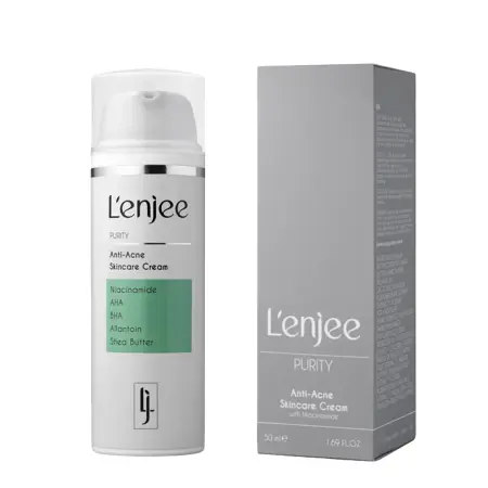 L ENJEE Крем для проблемной кожи лица с ниацинамидом / Anti-Acne Skincare Cream 50 мл - 2
