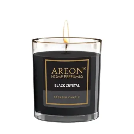 AREON Свеча ароматическая, черный кристалл / HOME PERFUMES Black Crystal 120 гр - 1