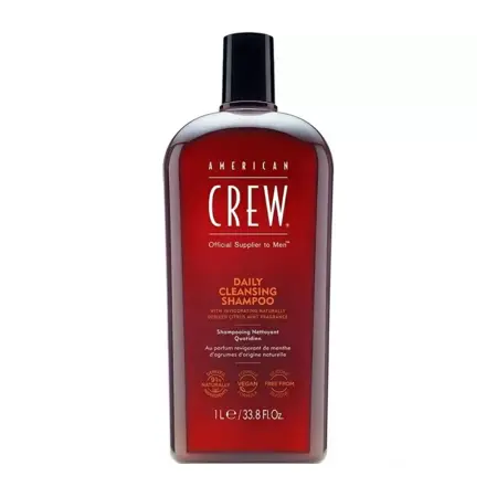 AMERICAN CREW Шампунь очищающий для ежедневного ухода за волосами, для мужчин / DAILY CLEANCING SHAMPOO 1000 мл - 1
