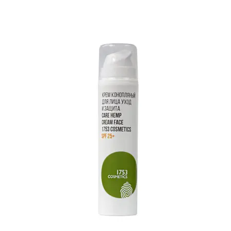 1753 COSMETICS Крем для лица уход и защита SPF25 / Care Hemp Cream Face 1753 cosmetics 50 мл - 1