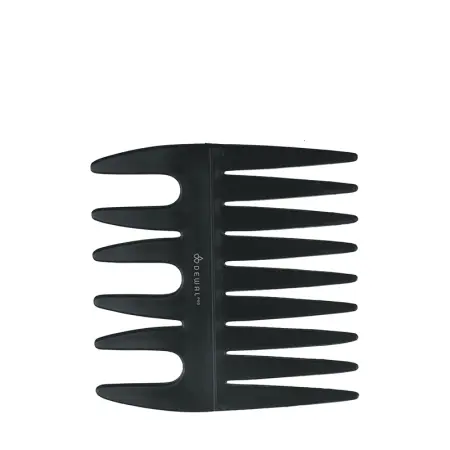 DEWAL PROFESSIONAL Гребень моделирующий двусторонний Эконом (черный) 8,5 см - 1