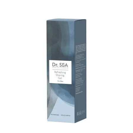 DR. SEA Гель освежающий для бритья / Dr.Sea 100 мл - 3