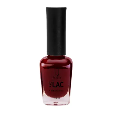 IQ BEAUTY 025 лак для ногтей укрепляющий с биокерамикой / Nail polish PROLAC + bioceramics 12.5 мл - 1