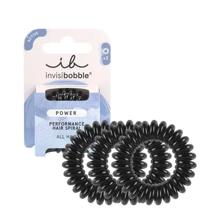 INVISIBOBBLE Резинка-браслет для волос / invisibobble POWER True Black (в картоне) - 1