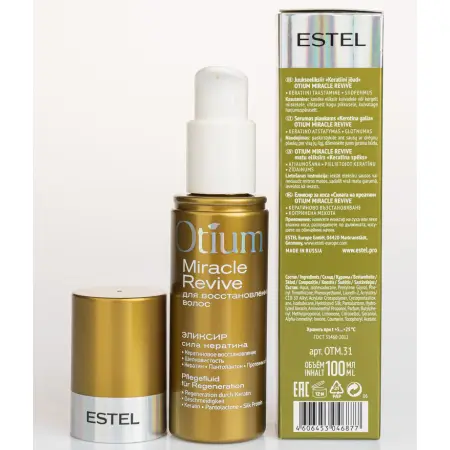 ESTEL PROFESSIONAL Эликсир для восстановления волос / OTIUM Miracle 100 мл - 2