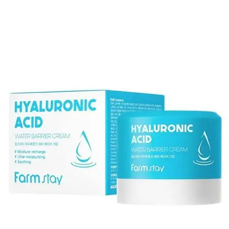 FARMSTAY Крем увлажняющий для лица с гиалуроновой кислотой / HYALURONIC ACID WATER BARRIER CREAM 80 мл - 2