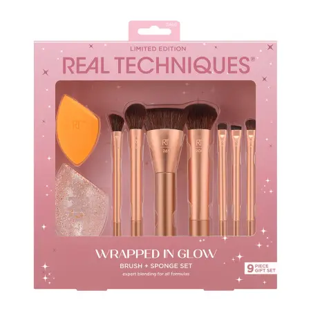 REAL TECHNIQUES Набор для макияжа / Real Techniques Wrapped in Glow - 1