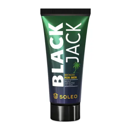 SOLEO Автобронзат с коллагеном для мужчин / Soleo Black Jack, туба 150 мл - 1