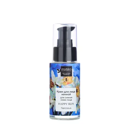 MI&KO Крем ночной для сияния кожи лица / Happy skin Narcissus 30 мл - 1
