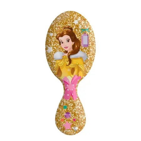 WET BRUSH Щетка для спутанных волос мини, Дисней Бэлль / MINI DETANGLER DISNEY GLITTER BALL BELLE - 2