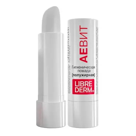 LIBREDERM Помада гигиеническая полужирная / AEVIT 4 г - 2