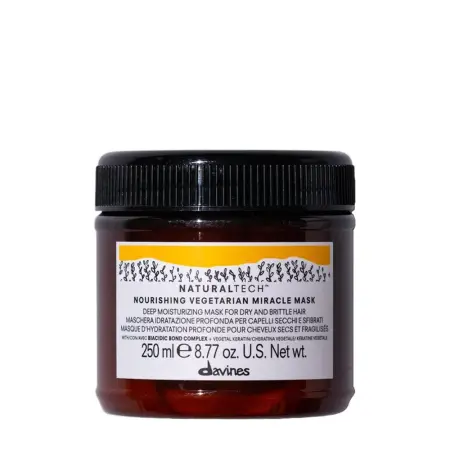 DAVINES SPA Маска интенсивно питающая для волос Вегетарианское чудо / Nourishing Vegetarian Miracle mask 250 мл - 1