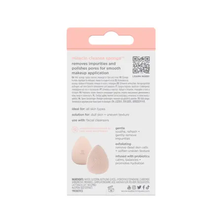 REAL TECHNIQUES Спонж для умывания / Real Techniques Sponge+ Miracle Cleanse Sponge - 6