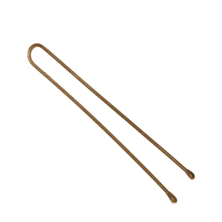 DEWAL PROFESSIONAL Шпильки коричневые, прямые 60 мм, 24 шт/уп (на блистере) - 1