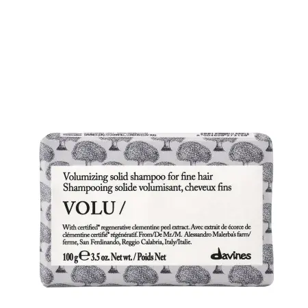DAVINES SPA Шампунь твердый для тонких волос / VOLU shampoo bar 100 гр - 1