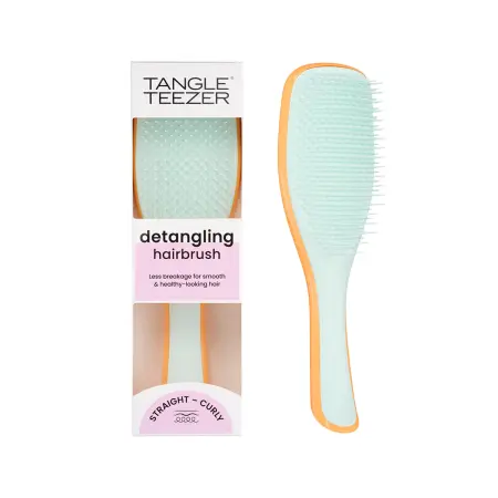 TANGLE TEEZER Расческа для волос / The Ultimate Detangler Ice Blue & Sweet Orange - 5